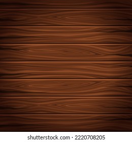 Wooden background template for vector image design. The illustration is easy to edit.