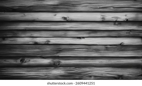 Wooden background. Wooden textured, wood overlay. Black and white wood texture.	