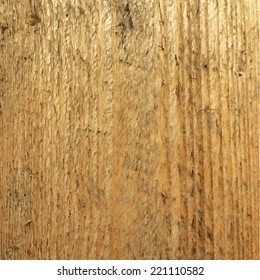 Wooden Background, Vector Illustration