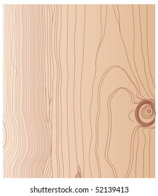 Wooden background. Vector illustration.