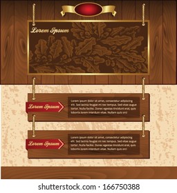 wooden background for web site