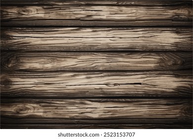 Holzhintergrund. Holzstruktur. Alte Hintergrundfelder. Leerer, natürlicher, brauner Holzhintergrund. Braune Holzplanke Textur Hintergrund. Hartholzboden.	