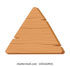 wooden badge banner, wooden plank plate