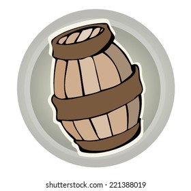 Wooden Barrel