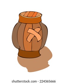 Wooden Barrel