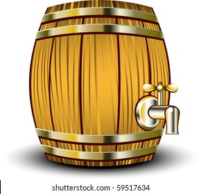 Wooden barrel