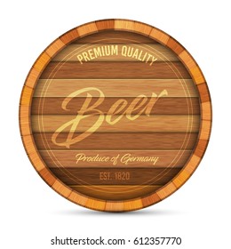 Wooden barrel