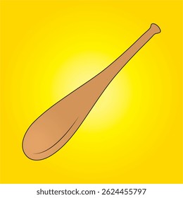 Wooden Baseball Bat Illustration Guide