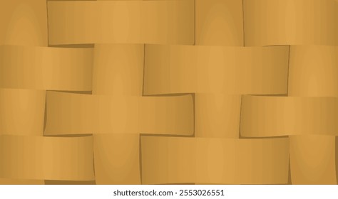 Wooden basket pattern. vector illustration