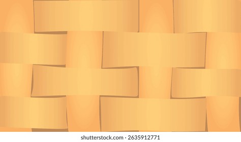 Holzkorbmuster. Vektorgrafik