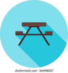 Wooden Bench