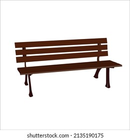 Wooden bench exterior design outdoor brown