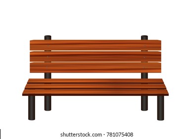 cartoon bench