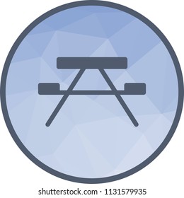 Wooden Bench Icon