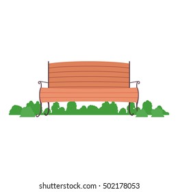 wooden bench icon