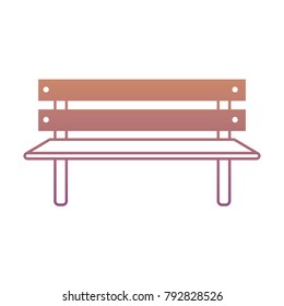 wooden bench icon