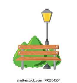 wooden bench icon