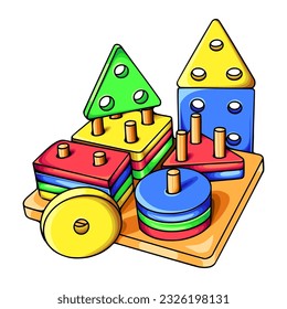 Wooden Block Toy for Children