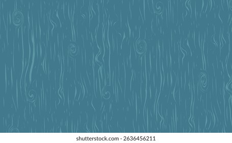 Wooden blue texture background. Wooden backdrop. Vector illustration. 