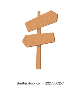 wooden board, wooden arrow direction, pointer road sign