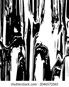 wooden board with a brushstroke of paint vector background.