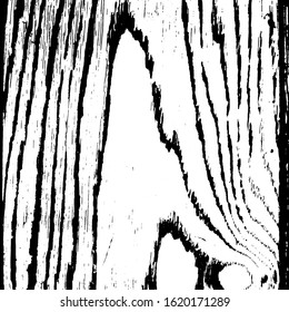 Wooden board grainy overlay texture. Timber used grunge background. Weathered rustic rural cover. Empty aged template. Lumber Element for aging any of your image. EPS10 vector.