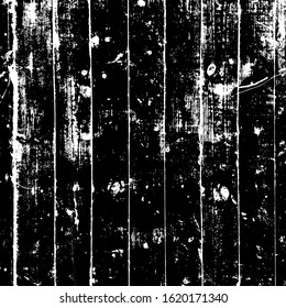 Wooden board grainy overlay texture. Timber used grunge background. Weathered rustic rural cover. Empty aged template. Lumber Element for aging any of your image. EPS10 vector.