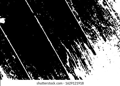 Wooden board grainy overlay texture. Timber used grunge background. Weathered rustic rural cover. Empty aged template. Lumber Element for aging any of your image. EPS10 vector.