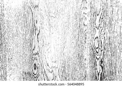 Wooden board grainy overlay texture. Timber used grunge background. Weathered rustic rural cover. Empty aged template. Lumber Element for aging any of your image. EPS10 vector.