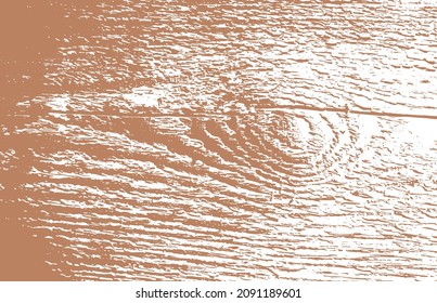wooden board with a knot  vector background