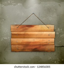 Wooden board old wood Royalty Free Vector Image