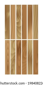 wooden board  wooden board, realistic textures - EPS10. 