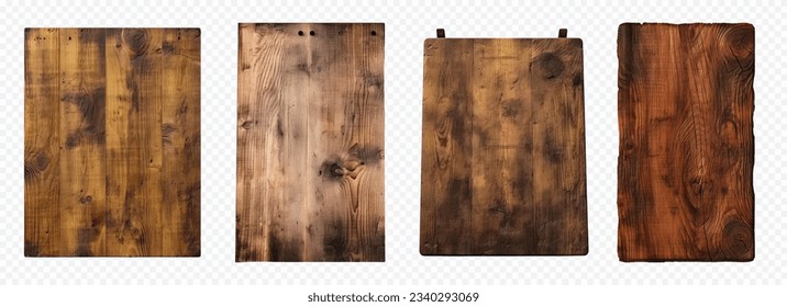 Holzpappe, Vektorgrafik einzeln auf Weiß