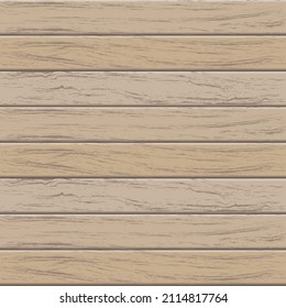 Wooden boards will add texture to your design. Shabby chic background. Easy to edit wood texture vector background.