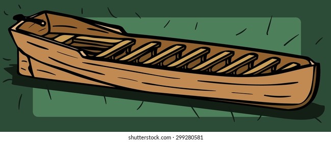 wooden boat