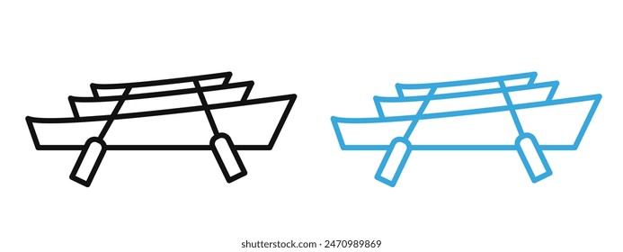 Wooden Boat Graphic Representing Traditional Craftsmanship and Marine Vessels