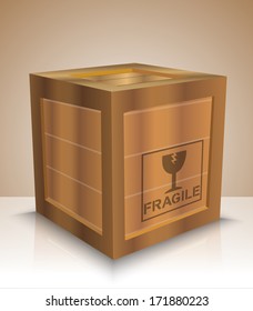 Wooden box 