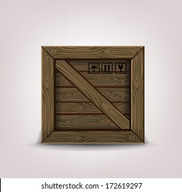 wooden box