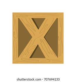 Wooden box delivery