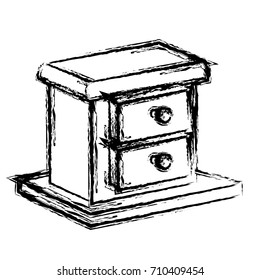 Wooden box drawer