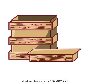 wooden box icon
