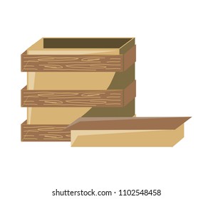wooden box icon