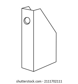 hölzerner Kasten, Vektorsymbol.RahmenVektorsymbol einzeln auf weißem Hintergrund, Holzbox.
