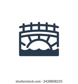 Wooden Bridge Vector Illustration for Game Asset