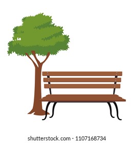 Wooden chair isolated