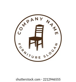 Wooden chair isolated over white, with clipping path, chair vector template