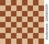 Wooden chess board background illustration 