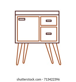 wooden chest of drawers furniture material modern style