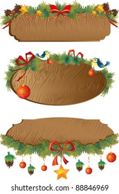 Wooden Christmas Tags