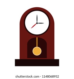 Wooden classic clock